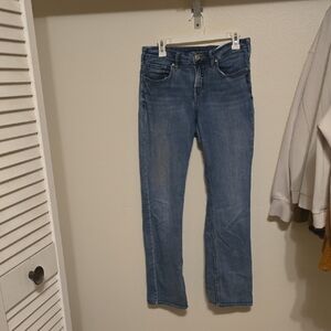 Silver Jeans Women's Straight Leg in Light Blue